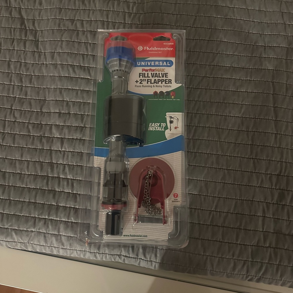 Fluidmaster Universal Fill Valve and Flapper